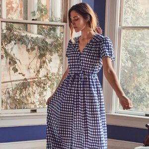 Christy Dawn - Dawn Dress, Midnight Plaid, Brand new with tags, Small